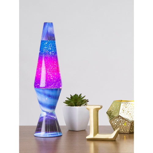 14.5" LAVA LAMP COLORMAX NORTHERN LIGHTS - GLITTER