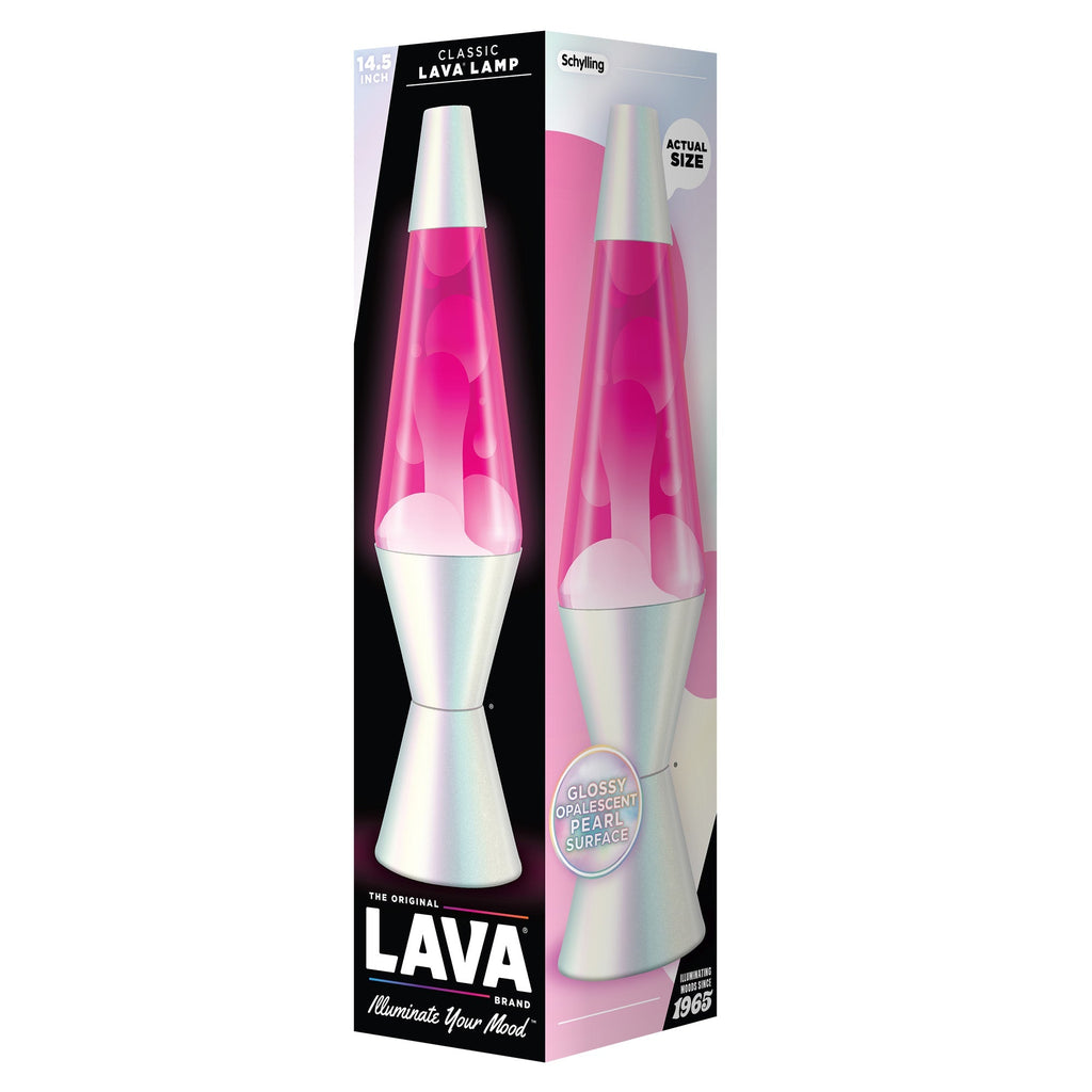 14.5" LAVA LAMP OPALESCENT PEARL