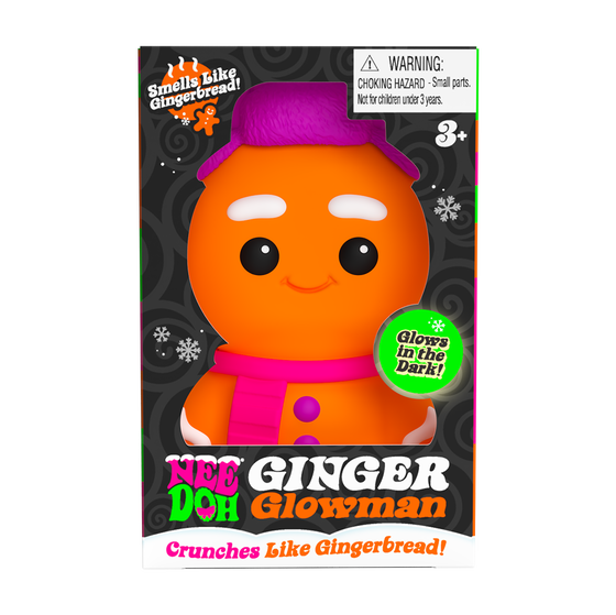 NeeDoh Ginger Glowman v9022