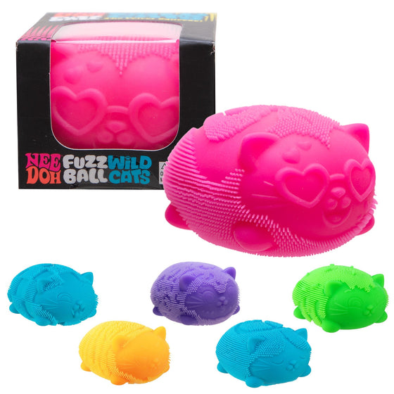 NEEDOH® FUZZ BALL WILD CATS q8d